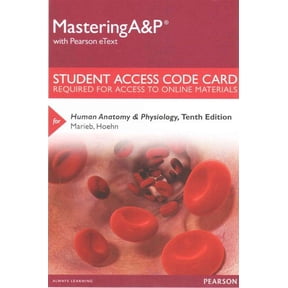 Human Anatomy & Physiology Mastering A&P with Pearson Etext Access Code