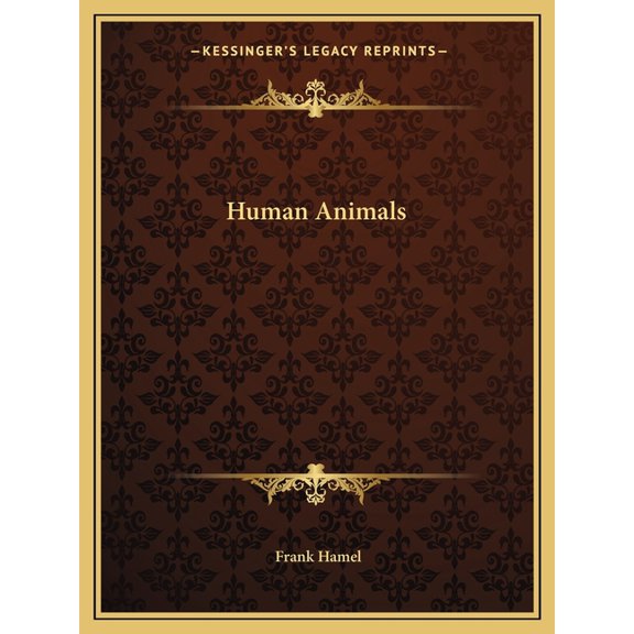Human Animals (Paperback)