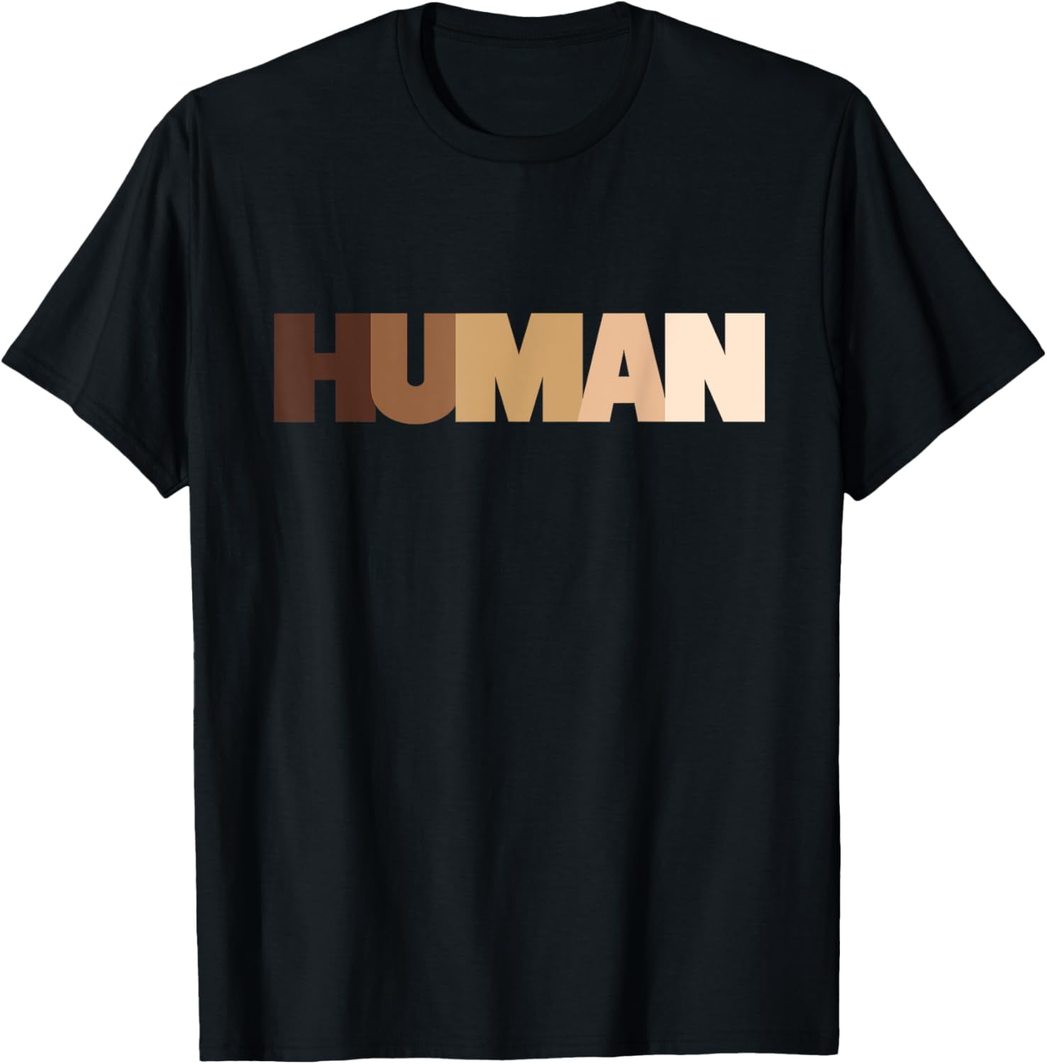 Human Anti Racism Social Justice Apparel Human Anti-Racist T-Shirt ...