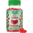 thumbnail image 1 of Human Beanz Kids Vitamin D3 Jelly Beans 1000 IU, Bone & Immune Support for Children, Vegetarian D3 Gummies, Gluten-Free Non-GMO Kosher Halal, 120 Strawberry Gummies, 1 of 9