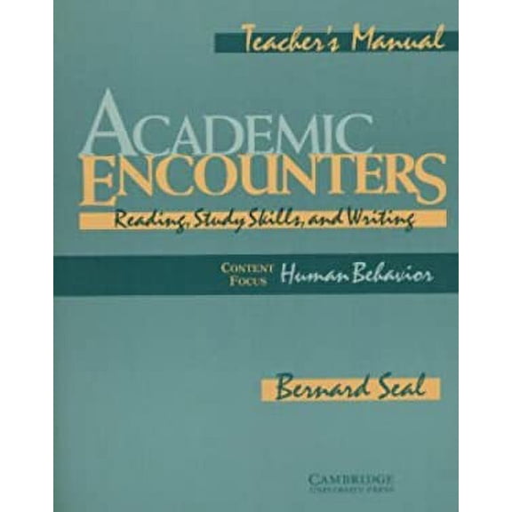 Pre-Owned Human Behavior : Reading, Study Skills, and Writing (Paperback) 9780521476607