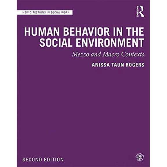 Pre-Owned Human Behavior in the Social Environment: Mezzo and Macro Contexts (Paperback) 0367244837 9780367244835