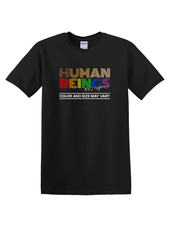 Human Beings Colors May Vary Equality Diversity T-shirt