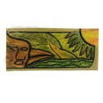 thumbnail image 1 of Human Bird, Over The Sun 30" X 15" - Wall Art Wooden Panel | #dpt518375, 1 of 1