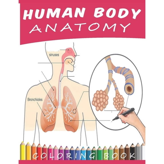 Human Body Anatomy Coloring Book: The Ultimate Anatomy and Physiology Coloring Worksheet with Labels for Beginners, Adults, Medical Students, Nurses (Paperback)