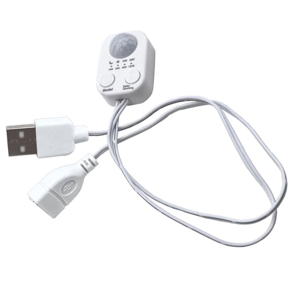Human Body Detection Sensors Switches Flexible Timing 15-90 Second Motion Activated USB Switches Suitable for LED Light Rod