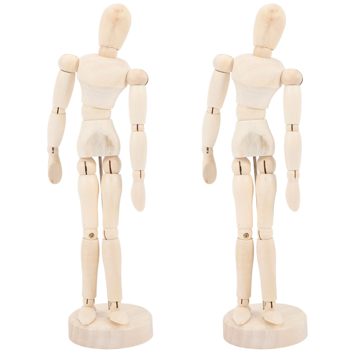 Human Body Fashion Puppets Drawing Figure with Flexible Joints Art