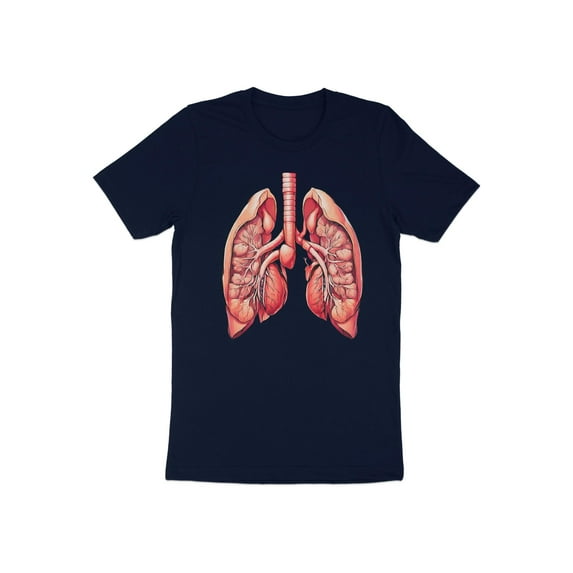 Human Body Internal Organs Anatomy Graphic Gift Men Women T-Shirt Human Anatomy Body Lungs Birthday Holiday Presents Men Women Kids Tshirt