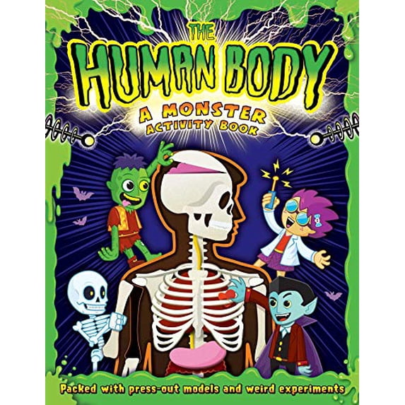 Pre-Owned The Human Body: A Monster Activity Book Paperback