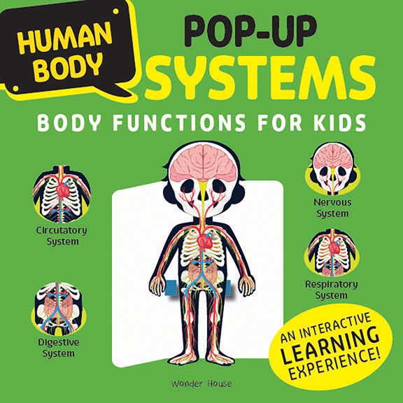 Human Body Pop-Up Systems Body Functions for Kids, (Hardcover)