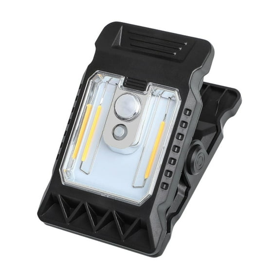 Human Body Sensing Solar Clip Lamp Wall Lamp Waterproof Outdoor Indoor Usable Courtyard Lamp Warm Light Villa Lamp