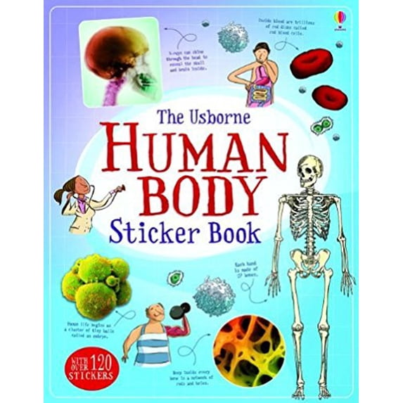 Pre-Owned Human Body Sticker Book (Hardcover) 079453385X 9780794533854