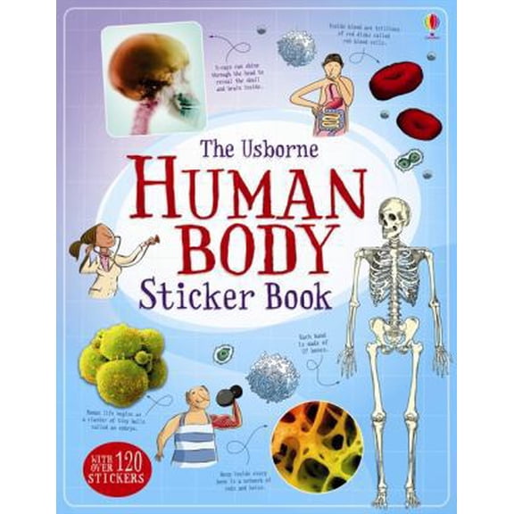 Pre-Owned Human Body Sticker Book (Paperback) 140953278X 9781409532781