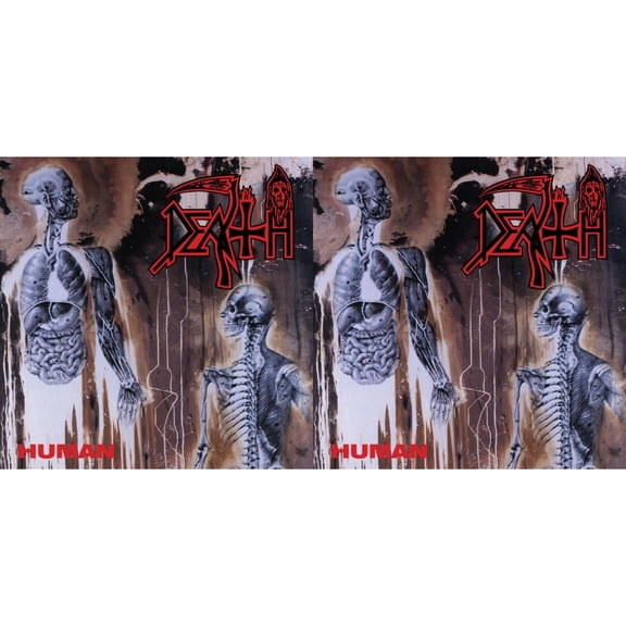Human (Bone White, Blue Jay & Gold Tri Color Merge With Splatter LP Vinyl) & Human (Remastered Reissue)