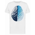 thumbnail image 1 of Human Brain Hemispheres Graphic Tee Men's -Image by Shutterstock, 1 of 2