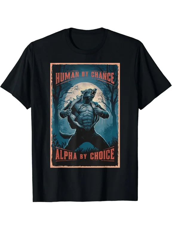Human By Chance Alpha By Choice Mens Gifts Gifts Unisex T-Shirt