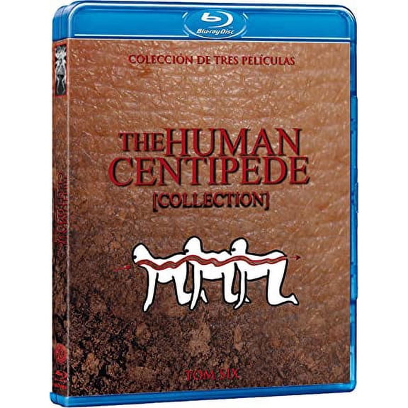 The Human Centipede Trilogy ( The Human Centipede (First Sequence) / The Human Centipede II (Full Sequence) / The Human Centipede III (Final Sequence) ) [ Blu-Ray, Reg.A/B/C Import - Spain ]