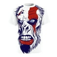 thumbnail image 1 of Human Chimp Face Fabulous Design Unisex AOP Cut & Sew Tee, 1 of 7