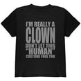 thumbnail image 1 of Human Clown Costume Youth T Shirt, 1 of 1