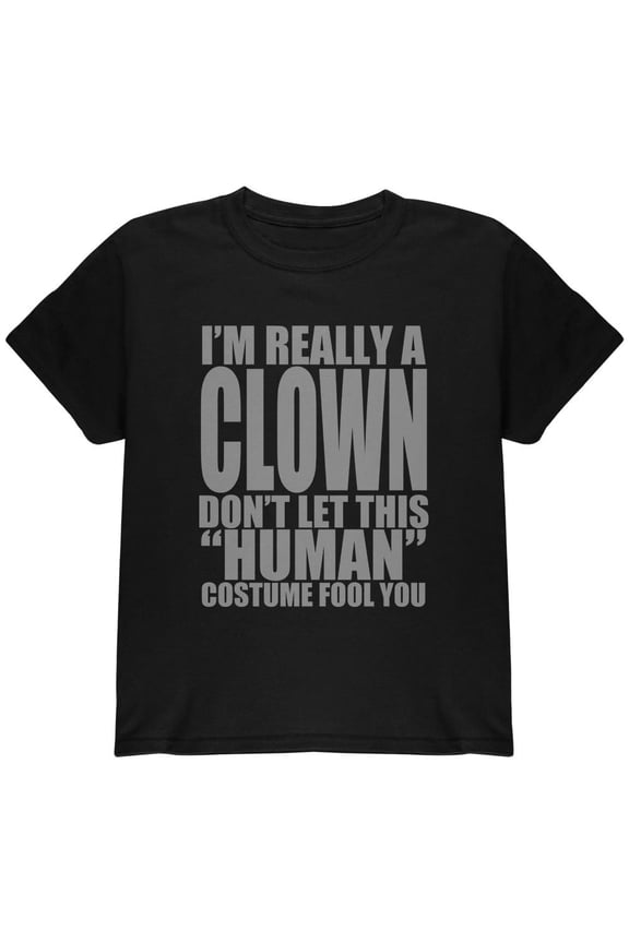 Human Clown Costume Youth T Shirt