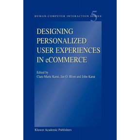 Human-Computer Interaction Designing Personalized User Experiences in Ecommerce, Book 5, (Paperback)