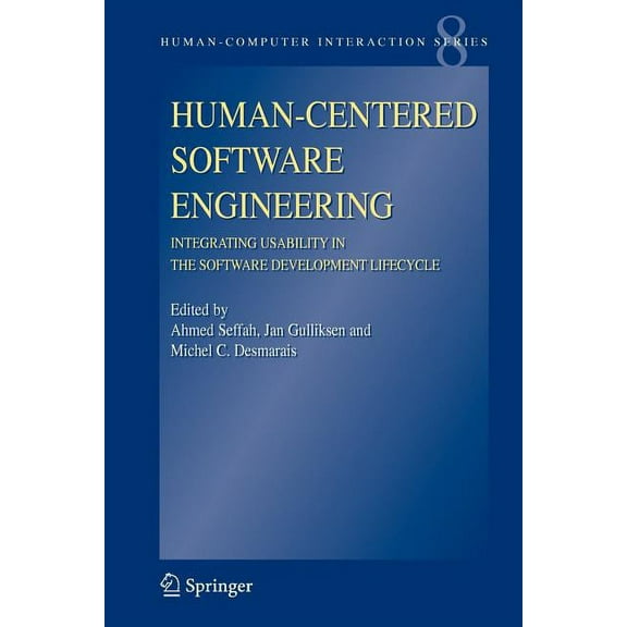 Human-Computer Interaction Human-Centered Software Engineering - Integrating Usability in the Software Development Lifecycle, Book 8, (Paperback)