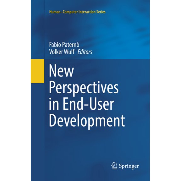 Human-Computer Interaction New Perspectives in End-User Development, (Paperback)