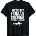 thumbnail image 1 of Human Costume Shark Saying Shark Ocean Sharks Summer T-Shirt, 1 of 3