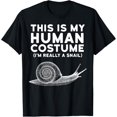thumbnail image 1 of Human Costume Snail Shirt - Funny TShirt for Snail Lovers T-Shirt, 1 of 4
