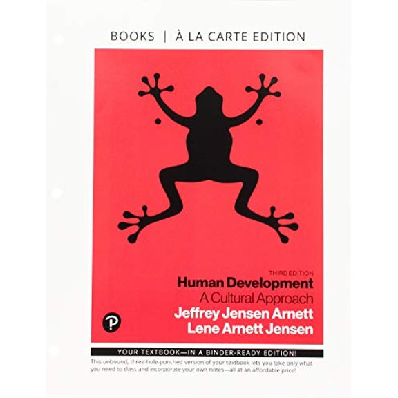 Pre-Owned Human Development: A Cultural Approach, 9780134711416, 0134711416, Paperback, 3 edition