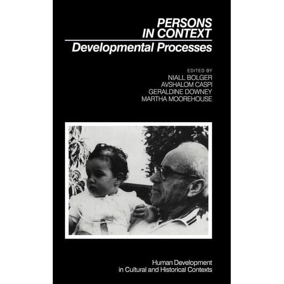 Human Development in Cultural and Histor Persons in Context, (Hardcover)