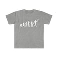 thumbnail image 1 of Human Evolution American Football Player Unisex T-shirt, S-3XL, 1 of 2