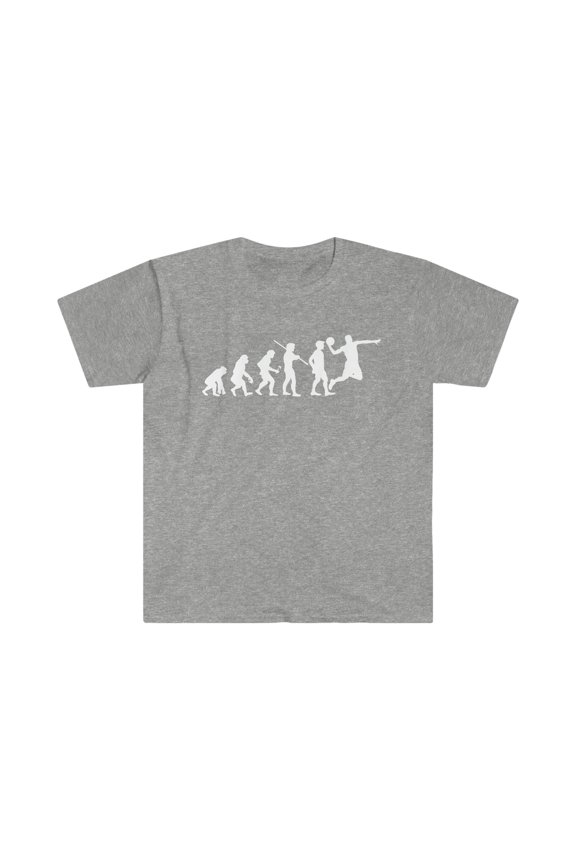 Human Evolution Basketball Player Unisex T-shirt, S-3XL
