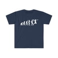 thumbnail image 1 of Human Evolution Basketball Player Unisex T-shirt, S-3XL, 1 of 2