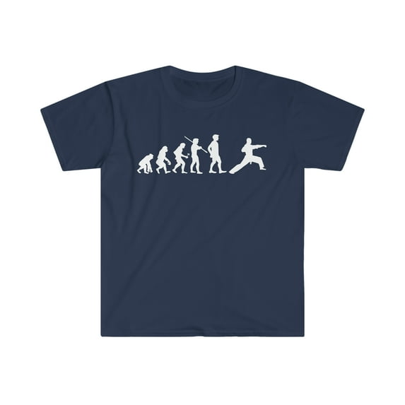 Human Evolution Jui Jitsu Jui-Jitsu Unisex T-shirt S-3XL