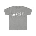 thumbnail image 1 of Human Evolution Trumpet Player Unisex T-shirt S-3XL, 1 of 2