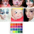 Human Face Painting Face Color Eye Shadow Easy To Clean Face Color