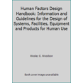 thumbnail image 1 of Pre-Owned Human Factors Design Handbook: Information and Guidelines for the Design of Systems, Facilities, Equipment and Products for Human Use (Hardcover) 0070717656 9780070717657, 1 of 1