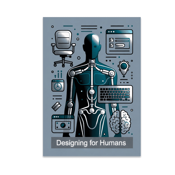 Human Factors Engineering Art - UX Designer - 13x19 Poster Print