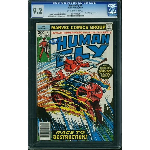 Human Fly #2 - CGC 9.2 Comic Book