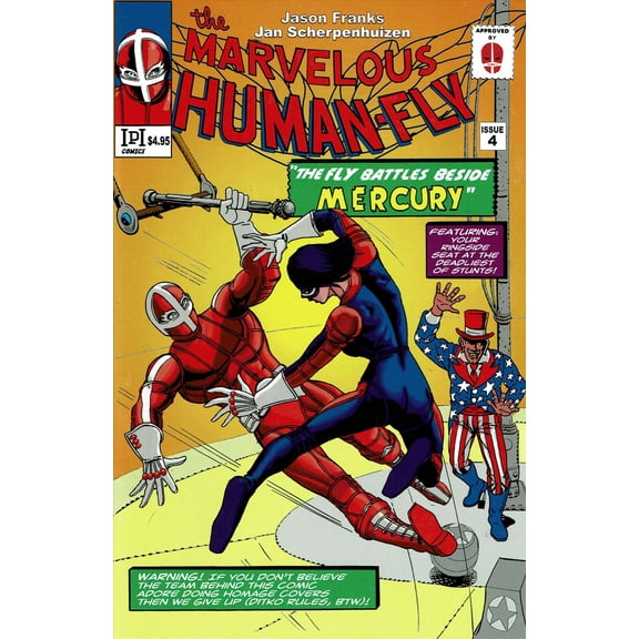Human Fly, The (IPI) #4A VF ; IPI Comic Book