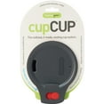 thumbnail image 1 of Humangear 16 oz. cupCUP Convertible Nesting System - Charcoal/Red, 1 of 2