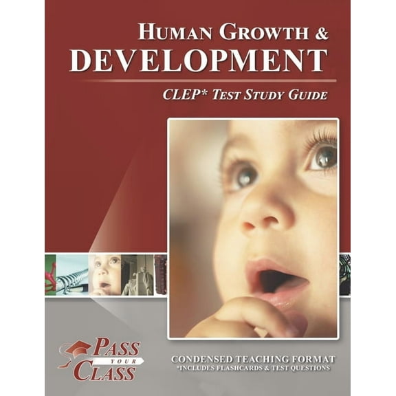 Human Growth and Development CLEP Test Study Guide (Paperback)