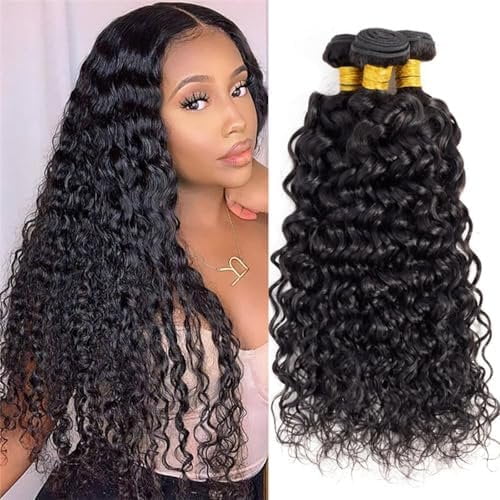 Human Hair  22 22 24 24 Inch 12A Curly  Human Hair  Unprocessed Brazilian Virgin Hair 3  Human Hair Extensions Quick Weave
