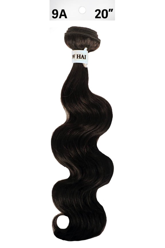 RAW 100% Virgin Human Hair Body Wave Bundle 20" - Natural Color