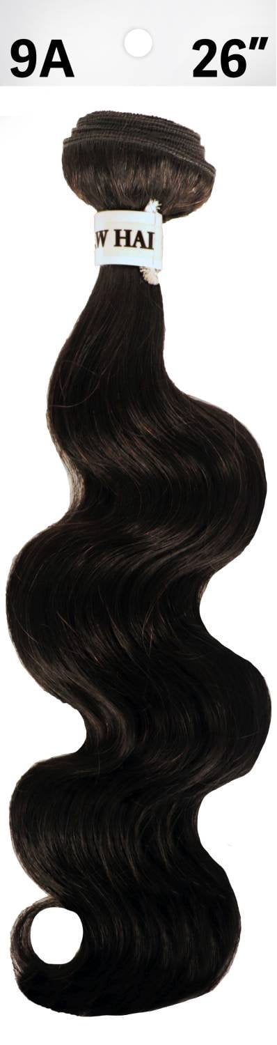 RAW 100% Virgin Human Hair Body Wave Bundle 26" - Natural Color