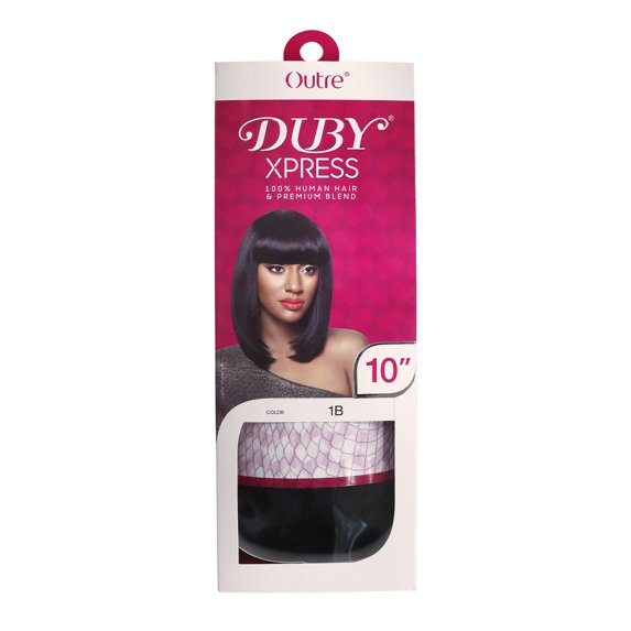 Human Hair Blend Weave Outre Duby Xpress 10" (DX2216)