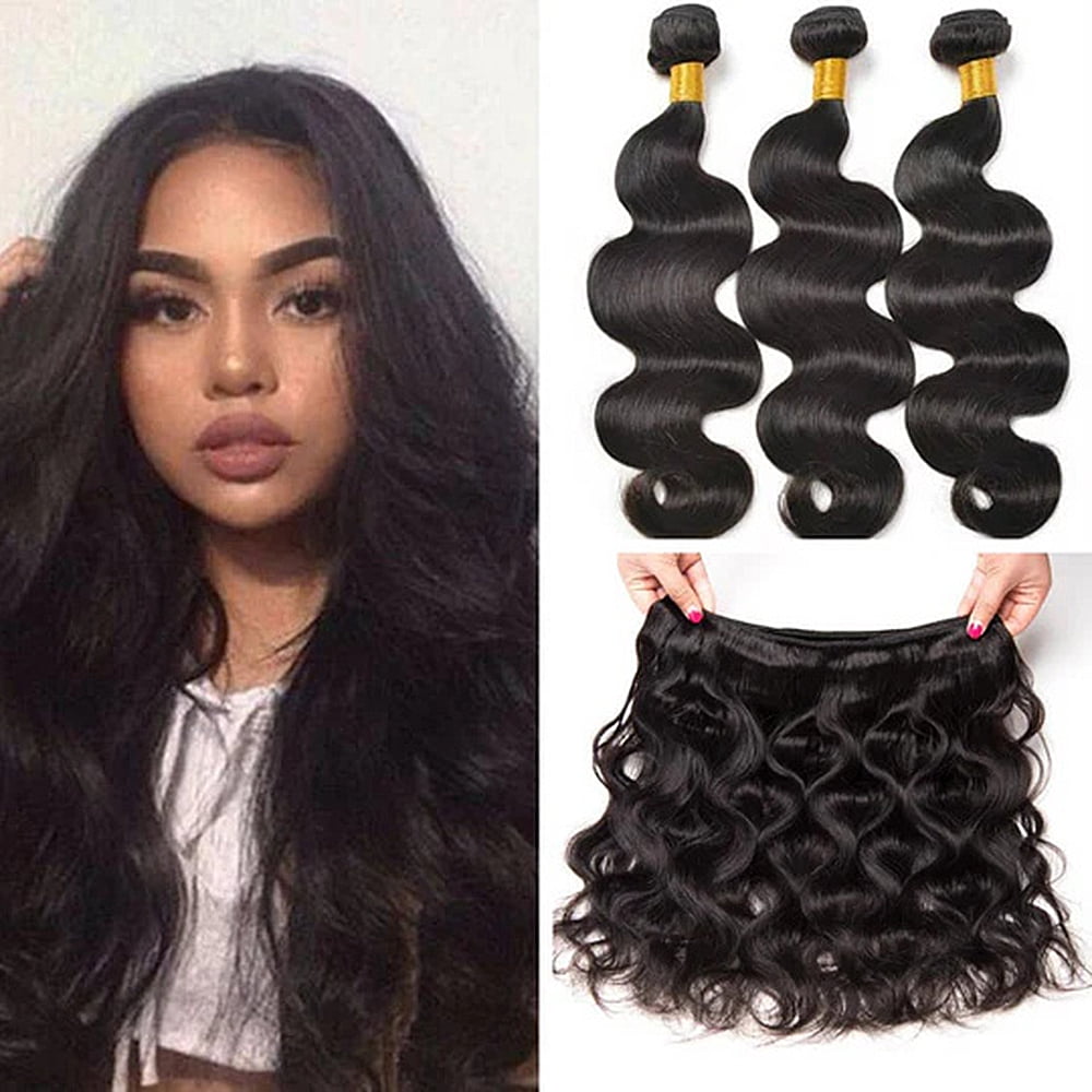 Human Hair Bundles Body Wave 3 Bundles Human Hair 22 24 26 Inch Unprocessed Brazilian Virgin Hair Bundles