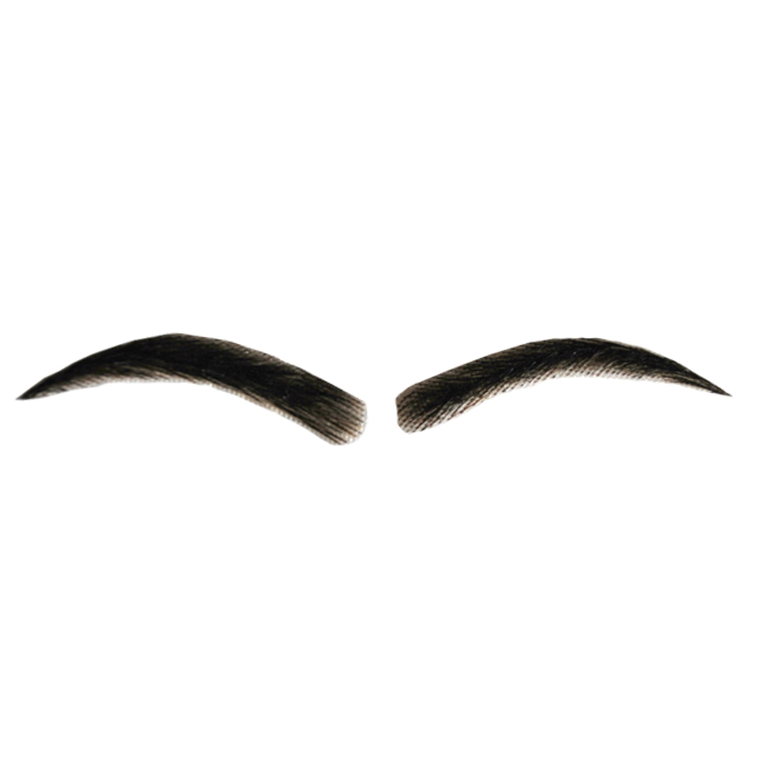 Human Hair False Eyebrow Hand Made Lace Eyebrow Wig for Women Natural Black Color