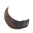 thumbnail image 1 of Human Hair Topper for Crown Volume - Natural Color - Real Hair Pad Fashion Wig Fringe Cover Bald Heat Resistant Anti-Real Hair, 1 Hair Topper, Easter, Wedding Makeup Organizers, 1 of 2